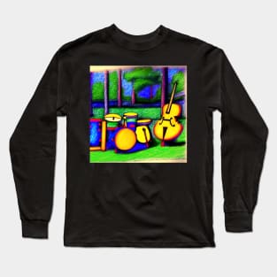 Percussion and Bass In The Park Long Sleeve T-Shirt